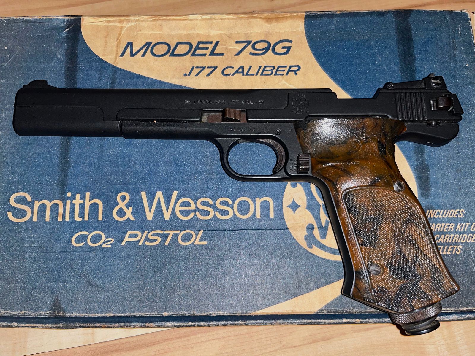 Smith and Wesson model 79g .177 caliber VHB