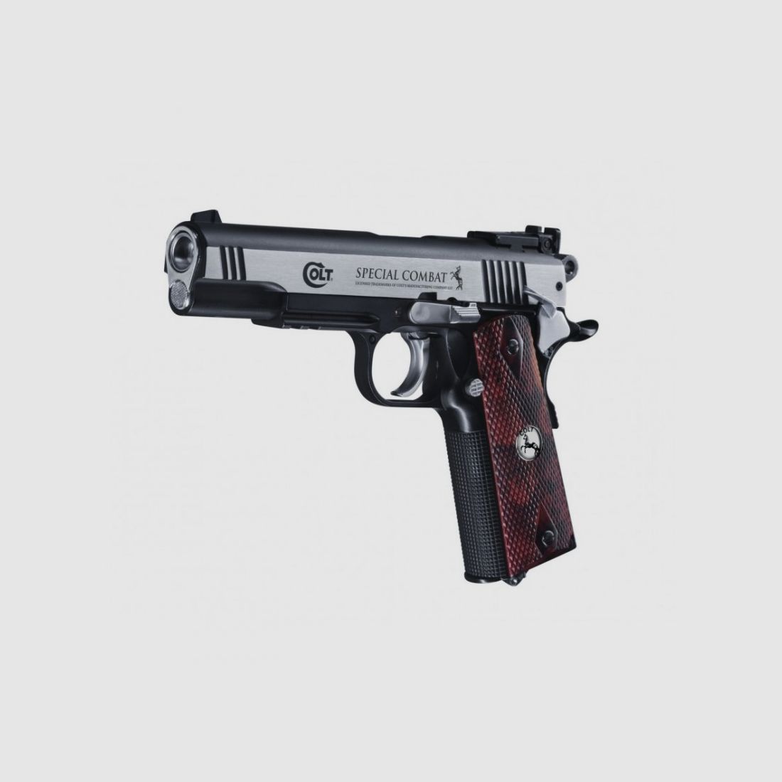 Pistole SP Combat Classic Colt CO2 Kal. BB/4.5 Dark Ops, Bild 2 von 2