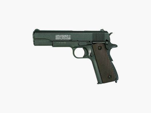 Pistole Swiss Arms 1911 CO2 Vollmetall 4,5 mm