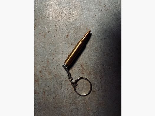 .223 Rem 223 5.56 AR15 M4 cartuccia portachiavi lanyard