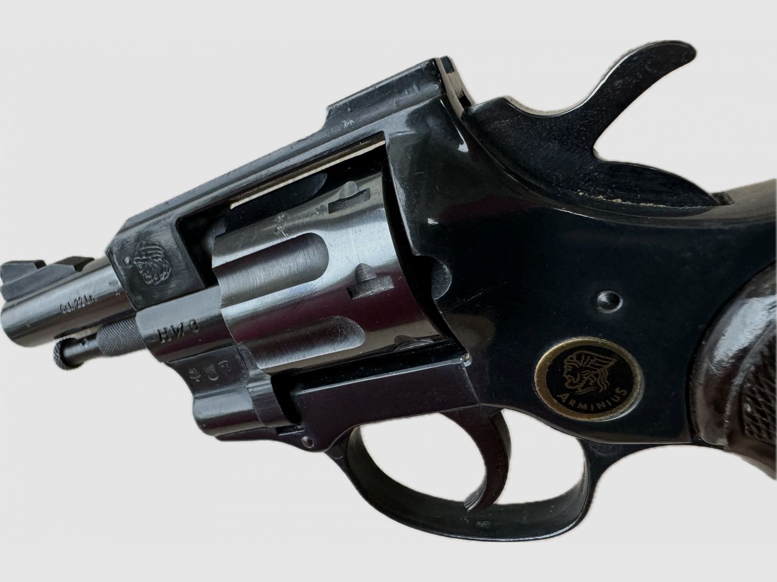 Incense Arminius HW 3 caliber .22 Win. Mag.