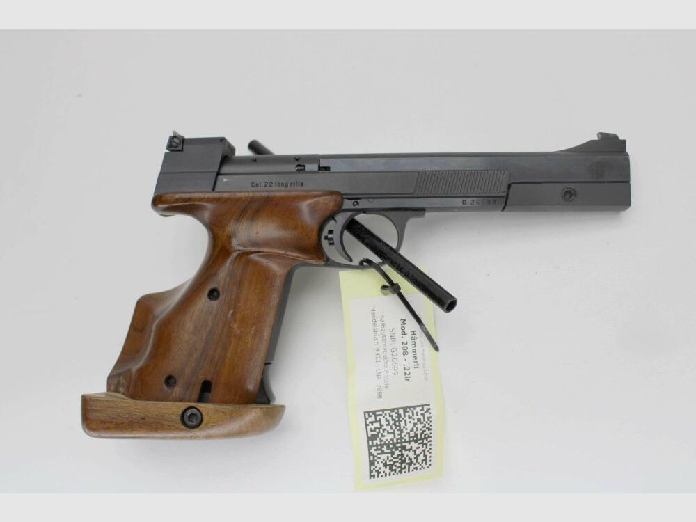 Pistole Hämmerli Mod. 208 .22lr