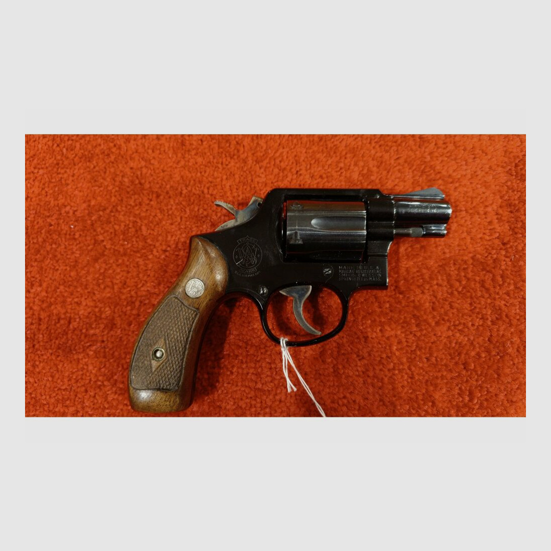Smith & Wesson Model 12 Airweight Schwedische Luftwaffe .38Special