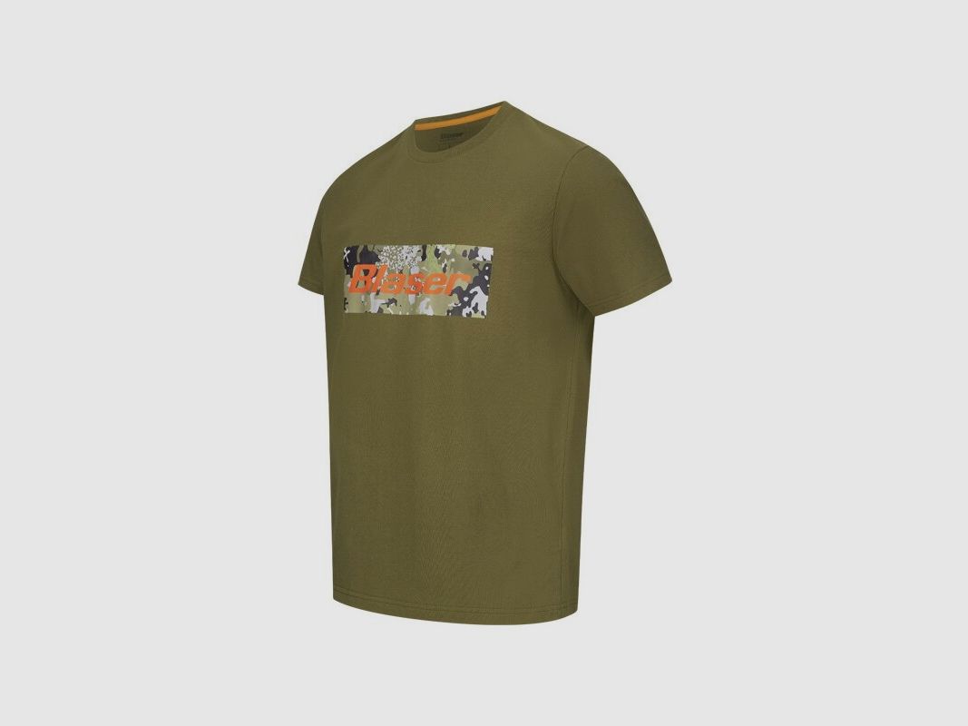 Blaser T-Shirt dunkel oliv