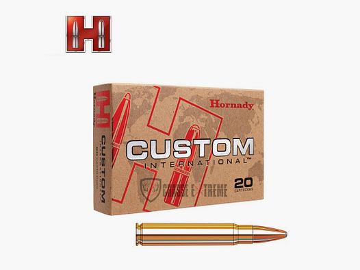 20 nabojów HORNADY Custom International 9.3x62 286 Gr Interlock Sp