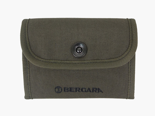 Bergara 29-A04984 bolsa de munición con sujetadores de cartuchos en verde