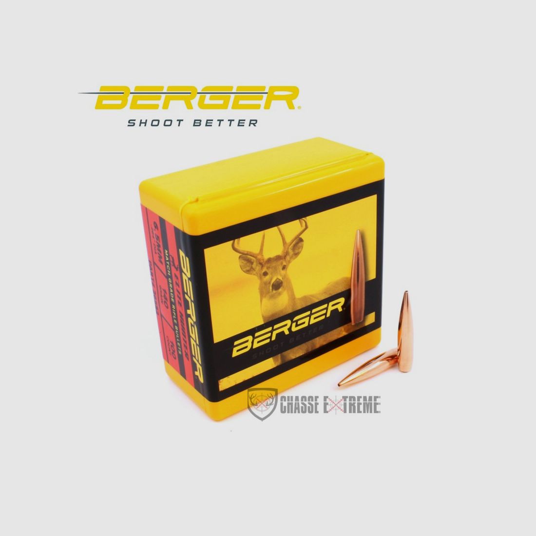 100 Geschosse BERGER Kal. 6,5mm 140gr Elite Hunter, Bild 1 von 2