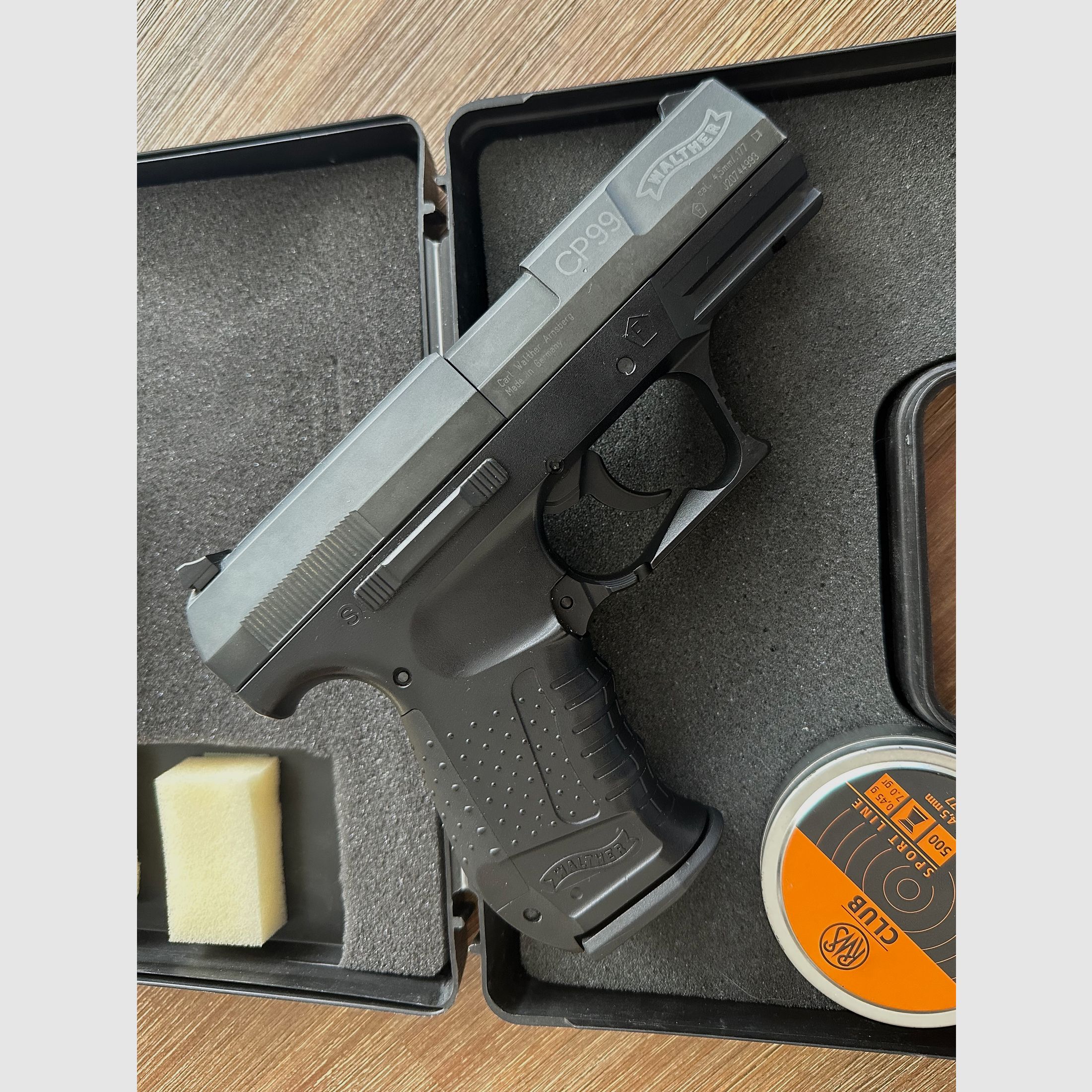 Walther CP99 CO2 Pistole 4,5mm Diabolo