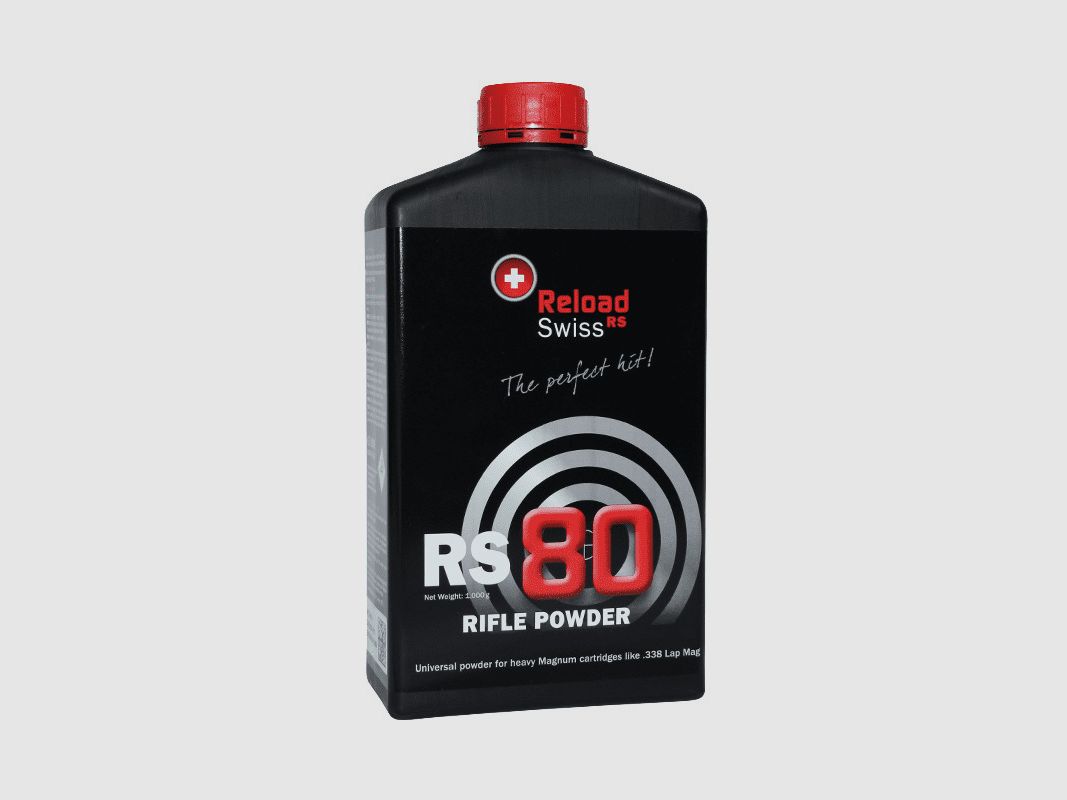 Reload Swiss NC powder - RS80 (1000g)