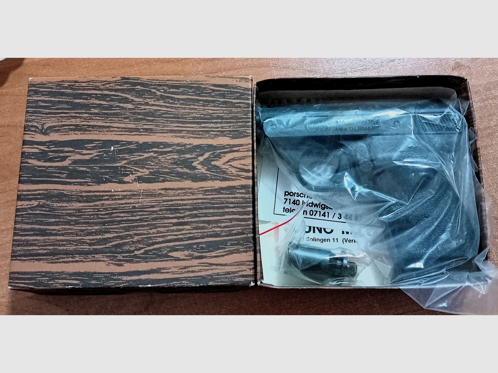 Zeldzame ME 8 Combat 8mm Knall in PTB 176/2 met verpakking!