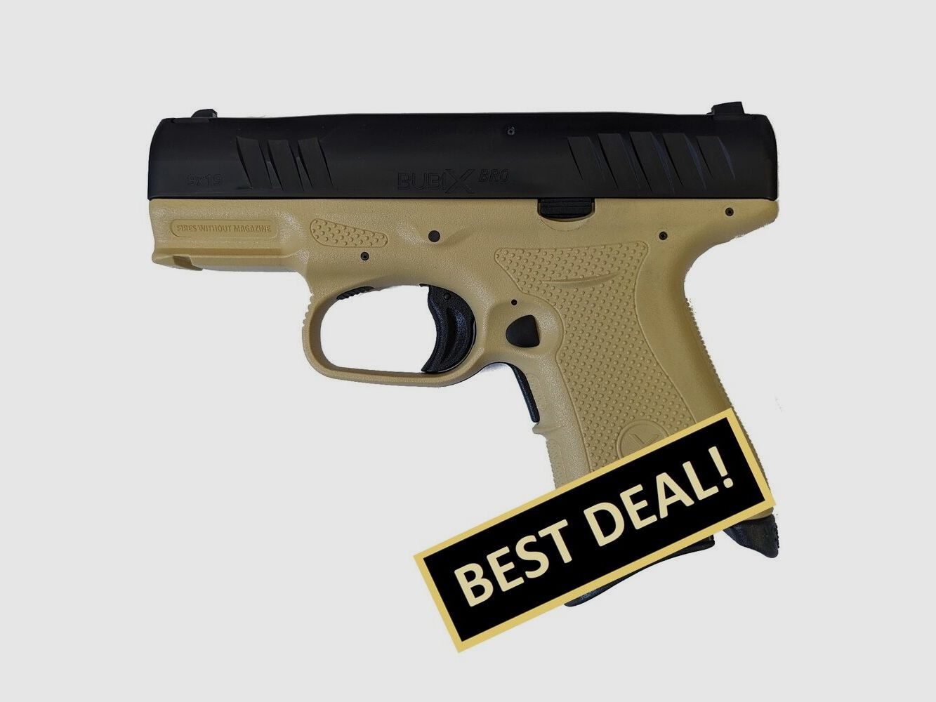 BubiX BRO 9mm Luger 9 mm Pistola Subcompacta