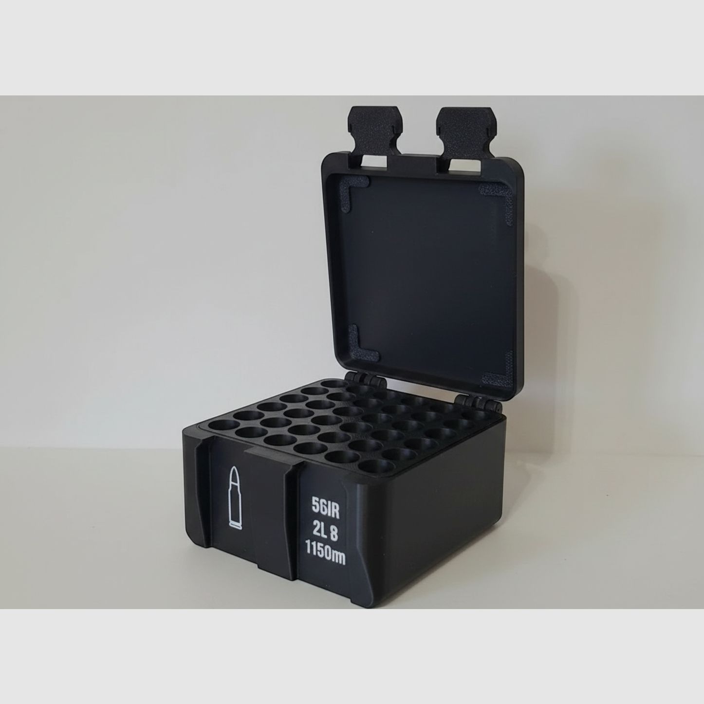 Filamelt Munitionsbox / 410 GA / 'Klapp- / Rastdeckel' / Patronenbox, Ammo Box