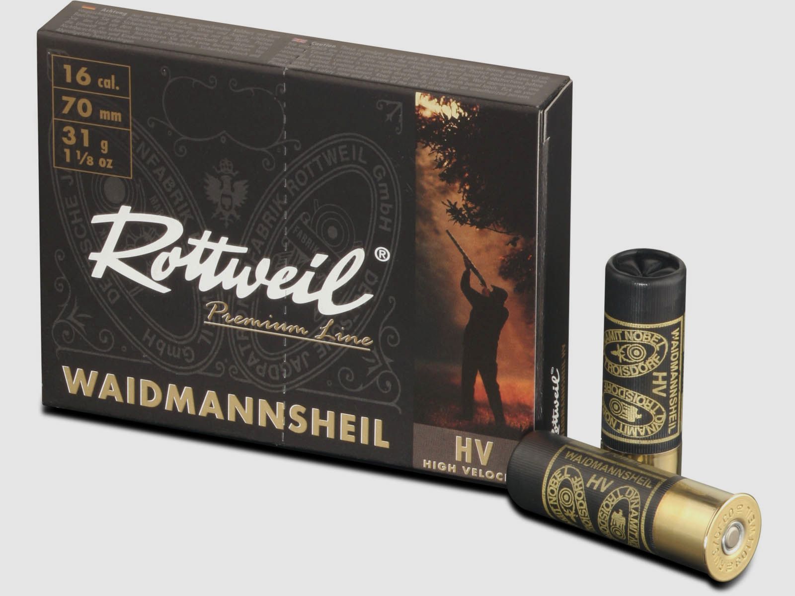 Rottweil 16/70 Waidmannsheil HV  3,5mm - 31g
