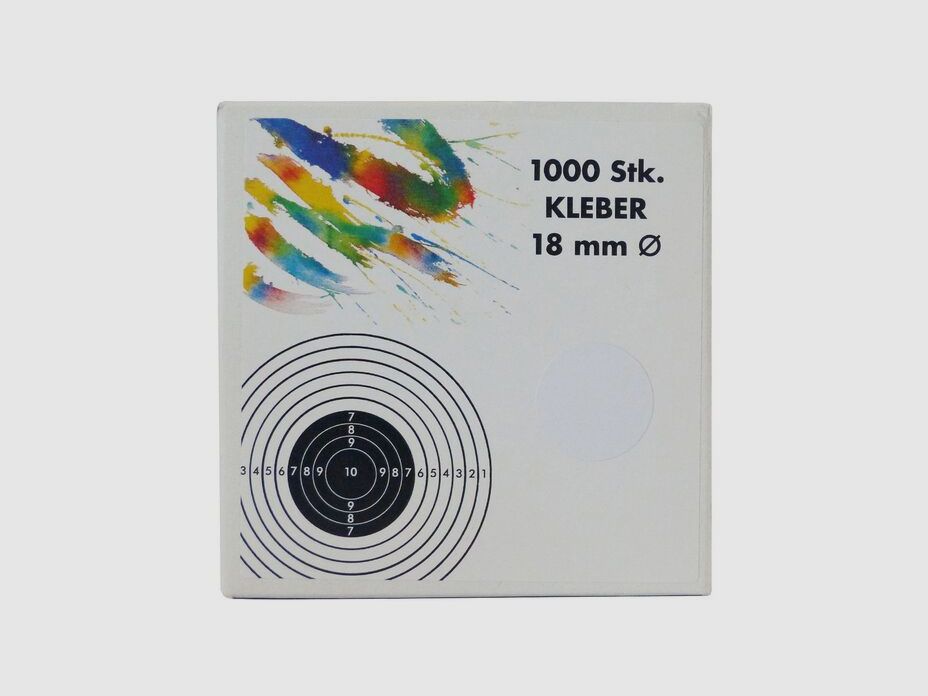 Schusspflaster 18 mm – 1000 Stk. Rund
