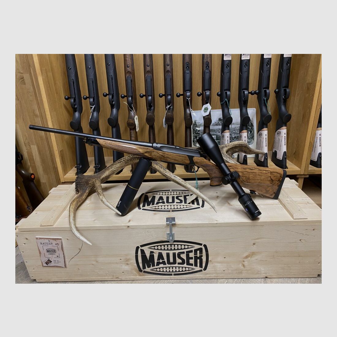 Sauer 505 Ergo Lux, z Zeiss Conquest V4 3-12x56