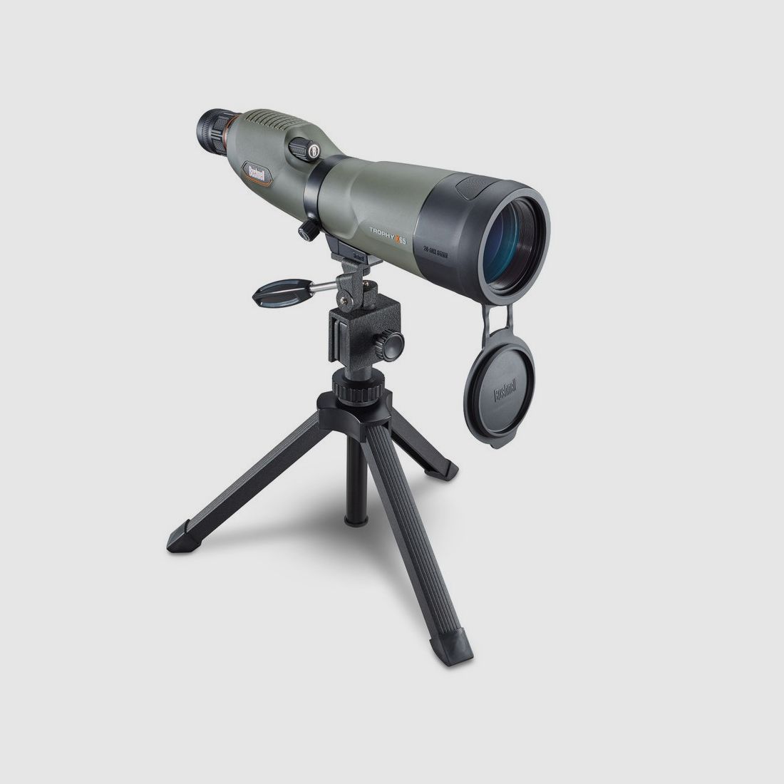 Bushnell Spektiv Trophy Xtreme 20-60x65mm, grün, geradeeinblick, Porro-Prismen, mit Koffer