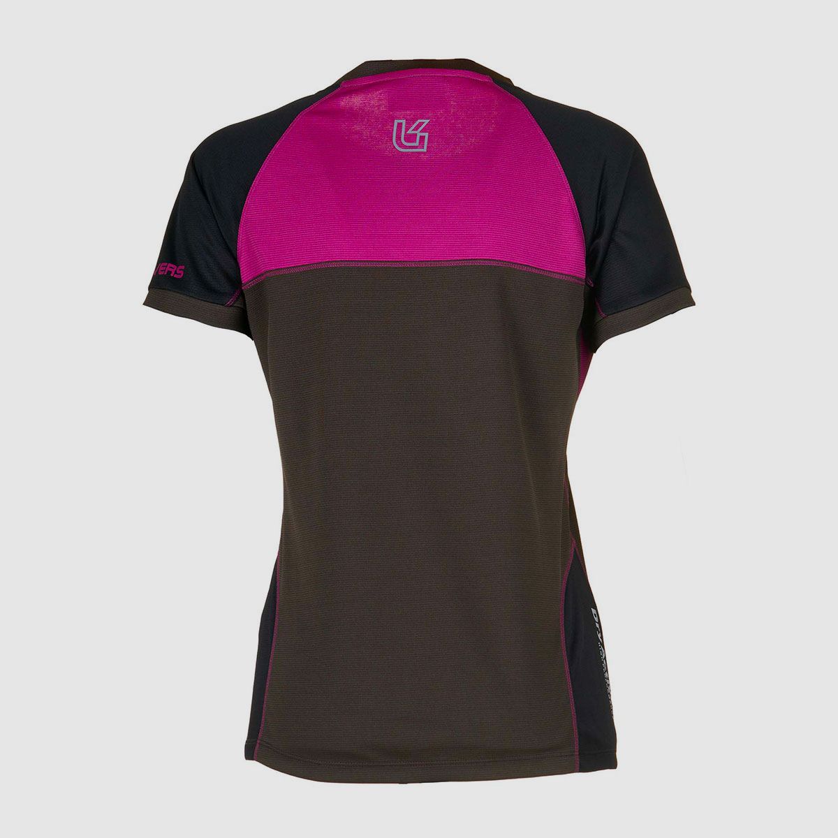 T-SHIRT – WOMEN – UNIVERS – DRY-ACTIVE Green/Fuchsia, image 2 of 2
