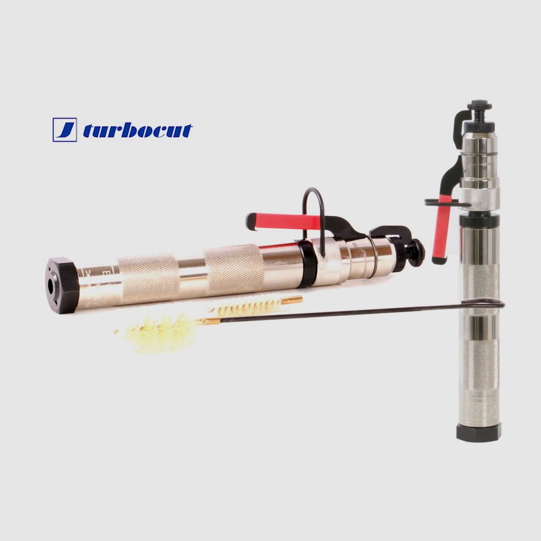 Blitz-Kerner ViehbetĂ¤ubungs-Apparat BolzenschussgerĂ¤t PTB 1011 vernickelt Kaliber 9 x 17 (P18)