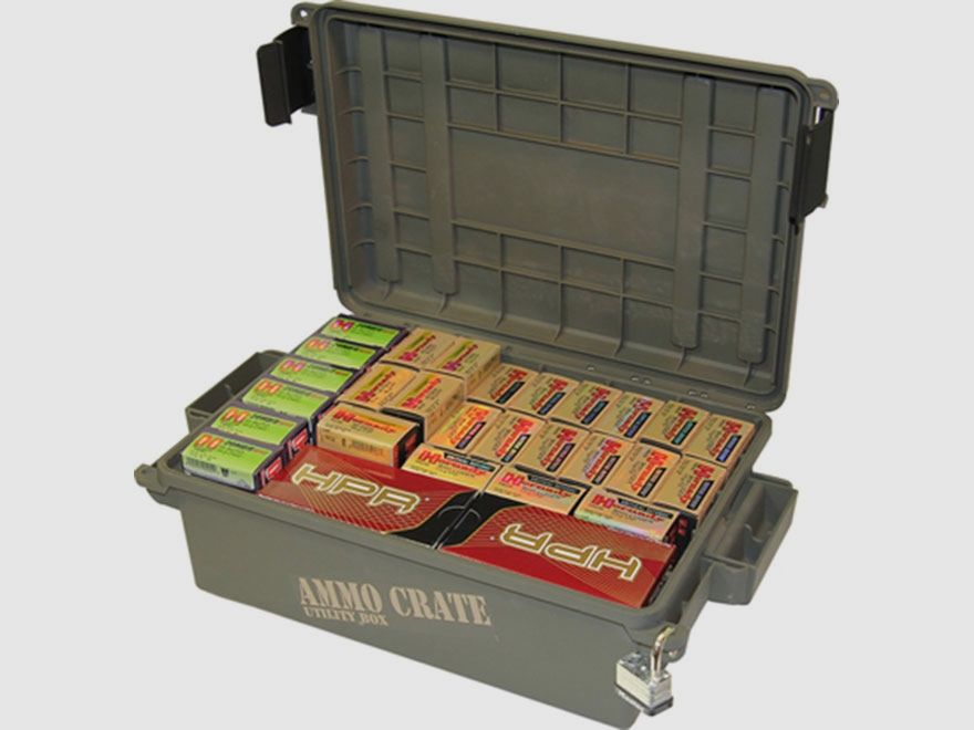 MTM scatola per munizioni ACR4-18 verde militare