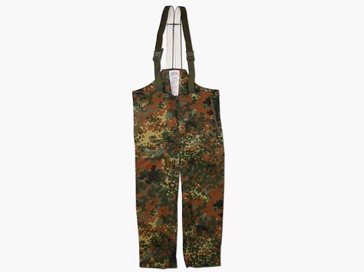 Mil-Tec BW Nässeschutzhose flecktarn neu