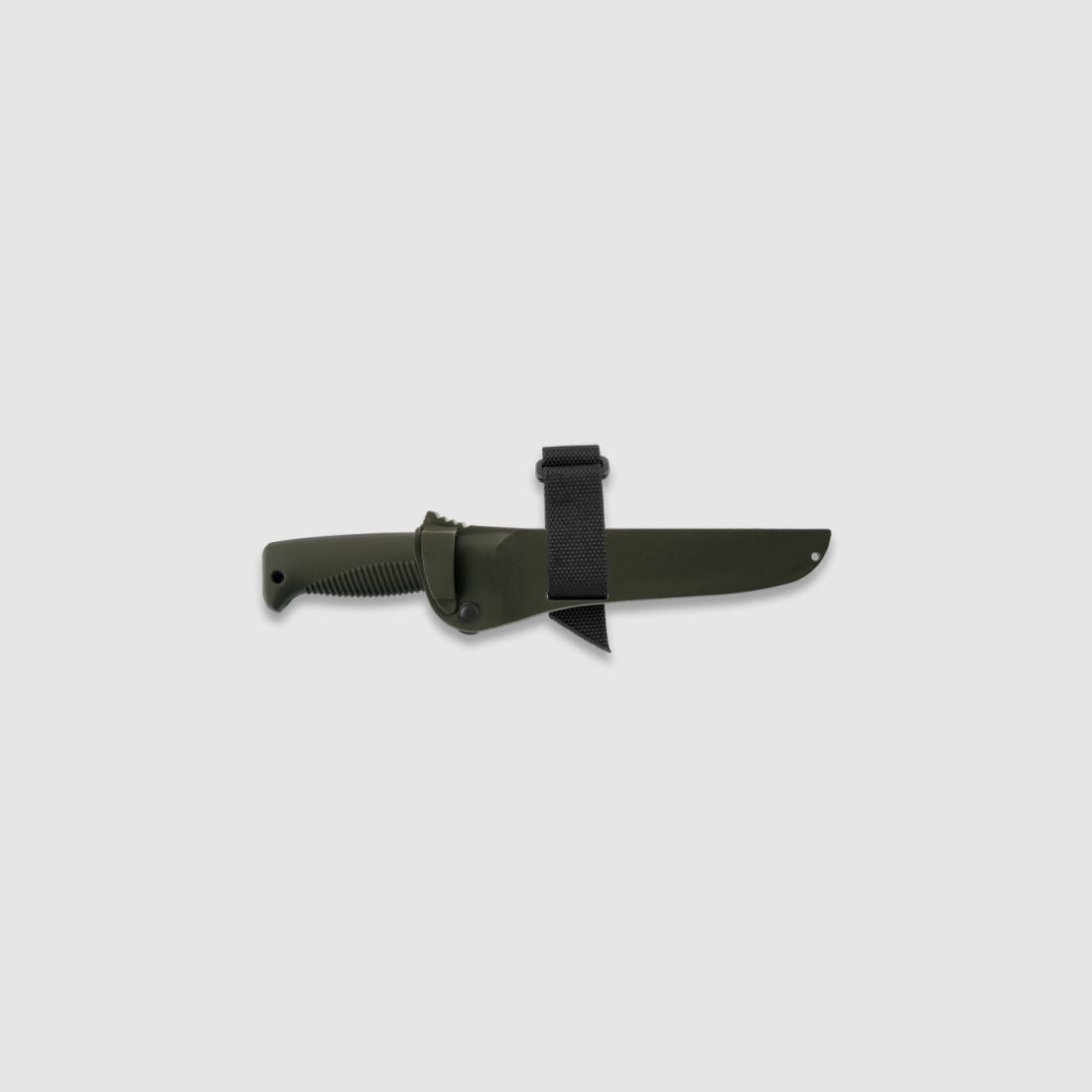 Peltonen Knives M95 Ranger Puukko Sissipuukko FJP136 PTFE Beschichtung Kunststoffscheide grün OD