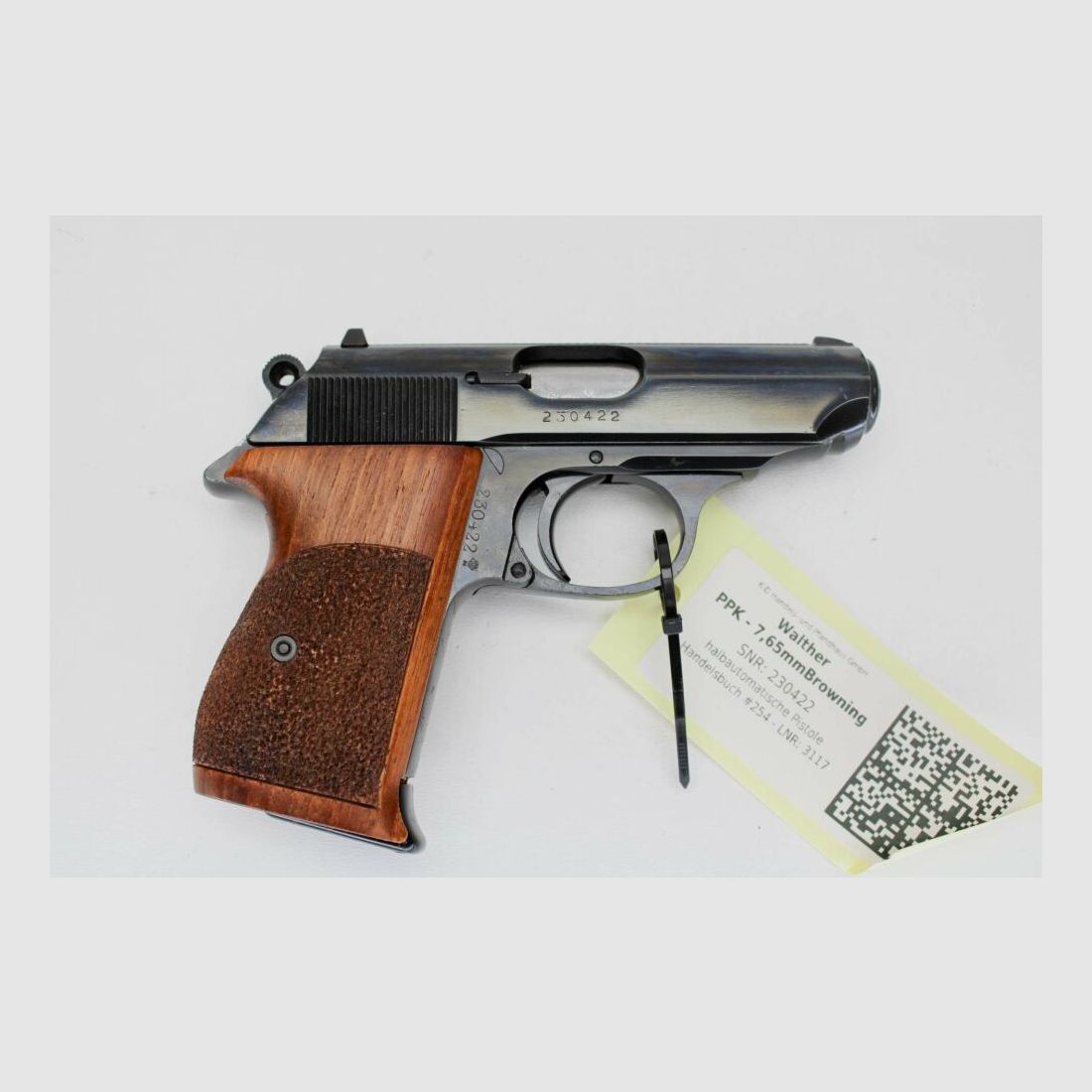 Pistolet Walther PPK kal. 7,65mm Browning z 2. magazynkiem pudełko Anschußb 7,65mm Browning, zdjęcie 3 z 3