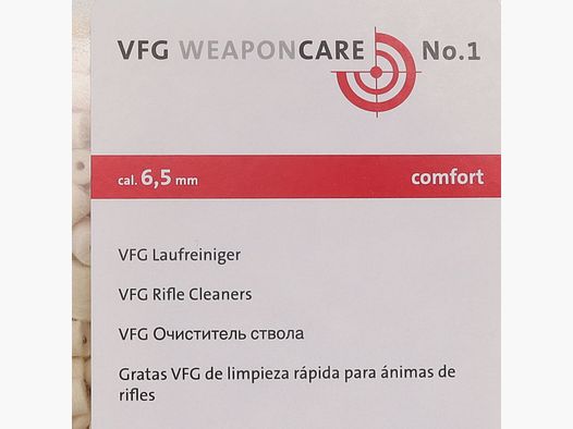 Limpiador de carrera VFG ''Comfort'' - 6,5mm (500ud.)