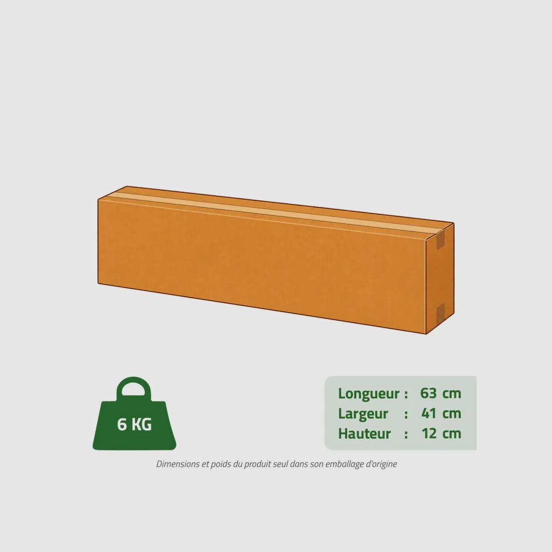 Holzkaninchenstall aus Fichtenholz - 60x40x40 cm - Natur, Bild 10 von 10