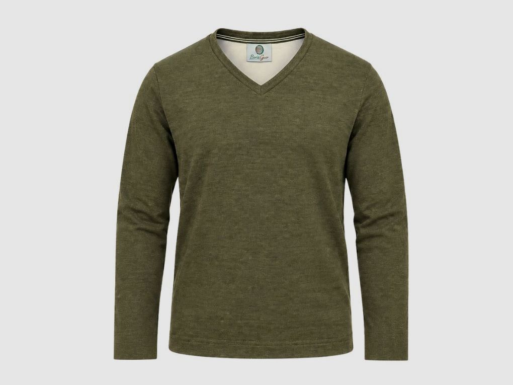 SODIA Ultrafein V-Neck Merino Pullover, Bild 1 von 3