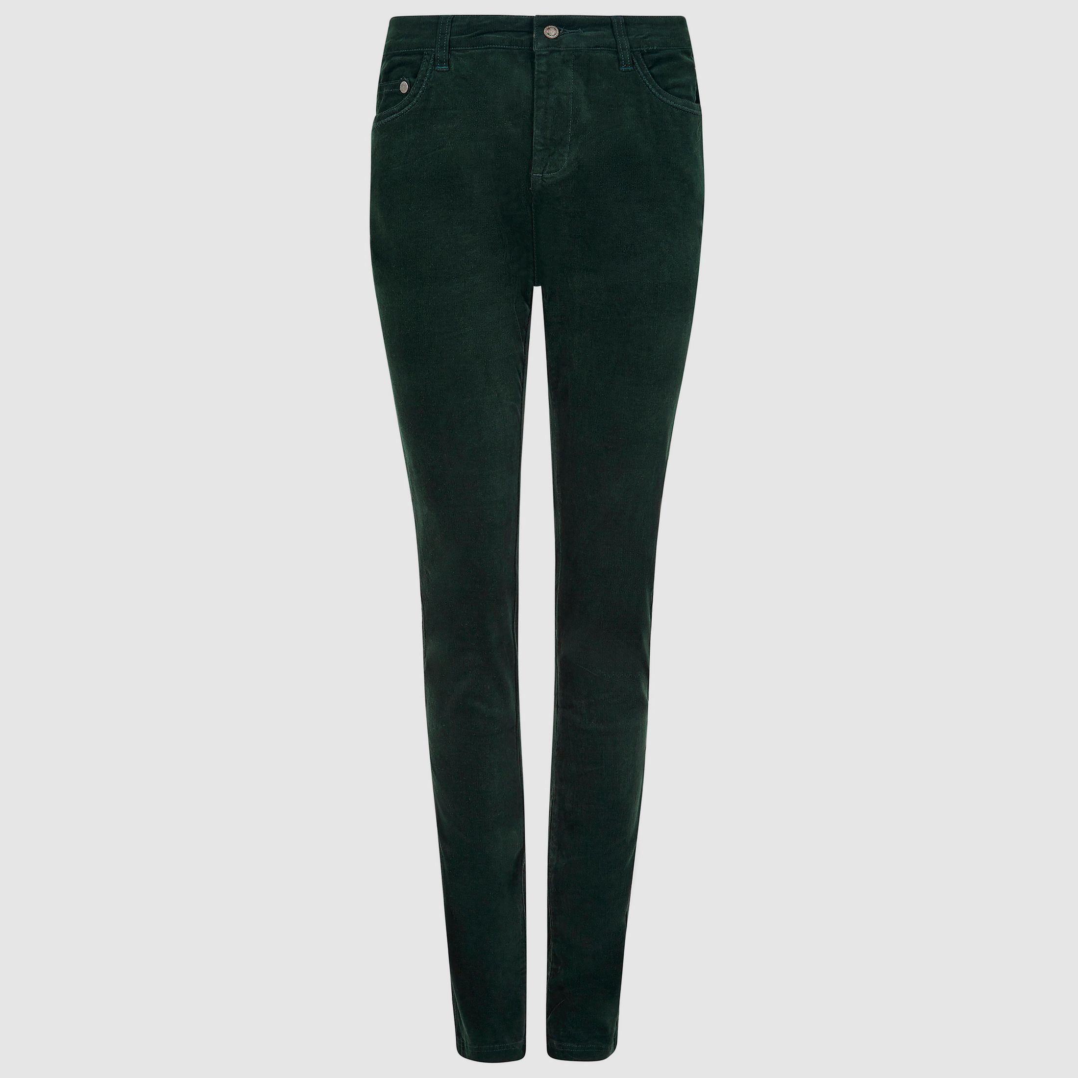 Dubarry of Ireland Pantalon en velours côtelé Honeysuckle verdigris