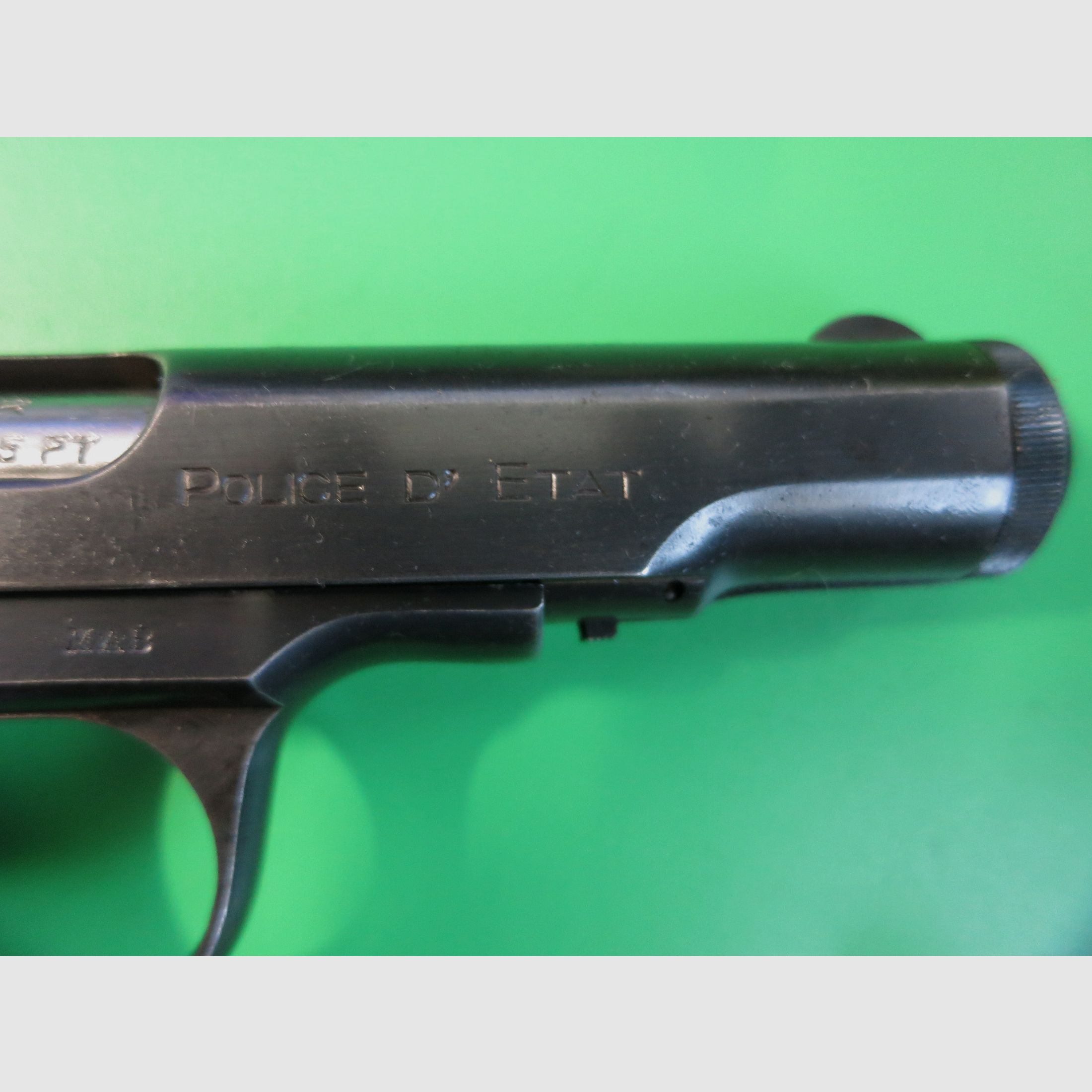 MAB (Manufacture d'Armes de Bayonne) Brevet Modele "D" Police d' Etat, Typ 2, 7,65 mm -Sammlerwaffe   #3