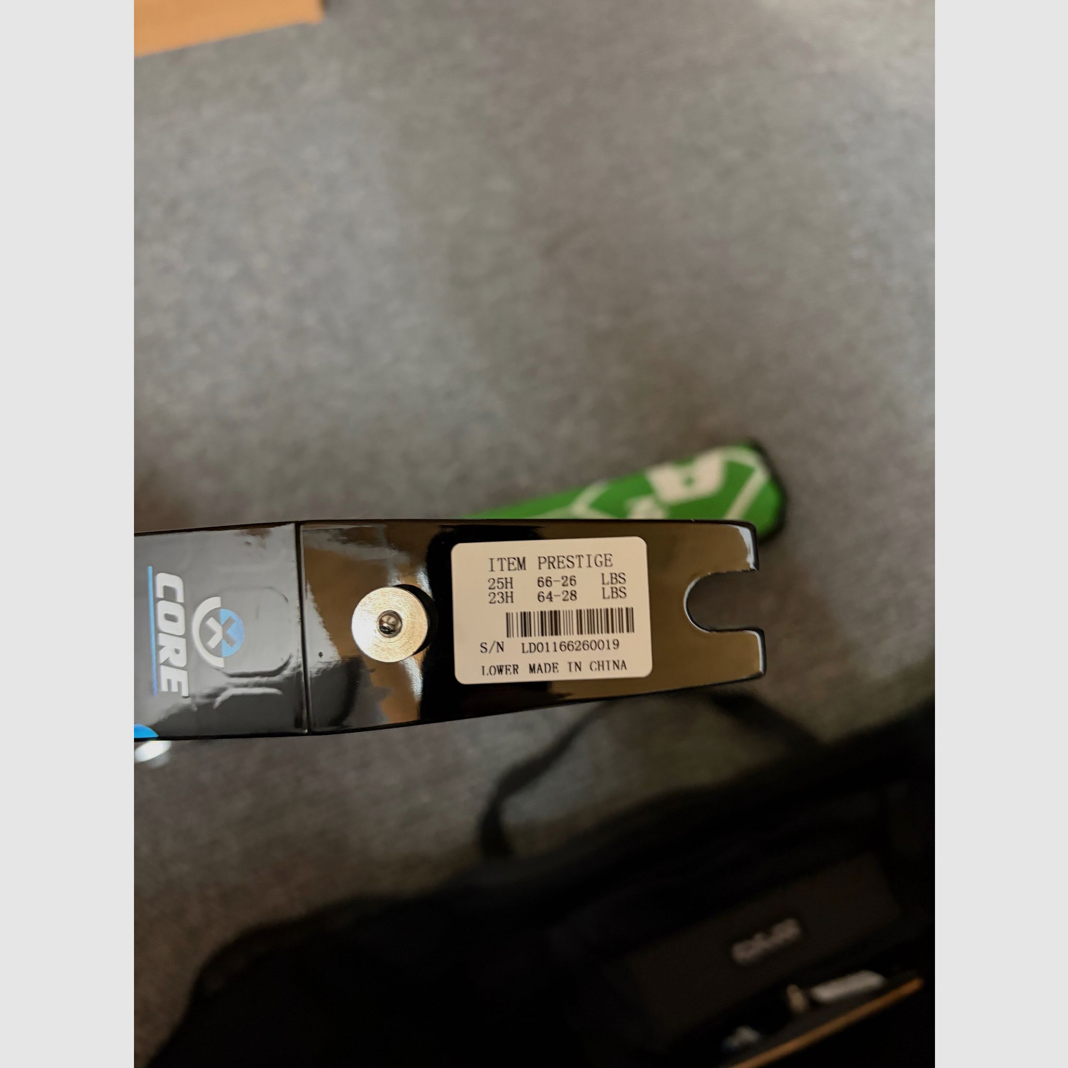 Kinetic Vigo Left-Hand ILF Bow Complete Set