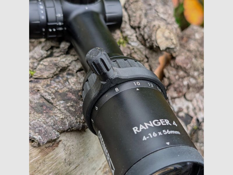 For Steiner Ranger 4: Scope quick adjustment lever for magnification setting