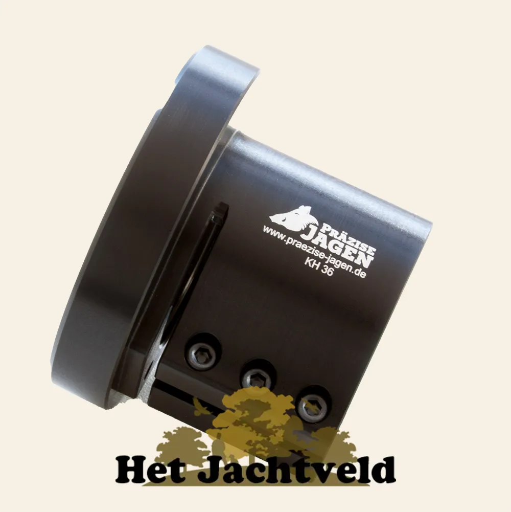 Prazise Jagen manicotto di serraggio – 36 mm – alluminio – attacco a baionetta (montaggio Zeiss), immagine 3 di 3