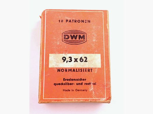 DWM, Berlin cartouches de fusil 9,3x62