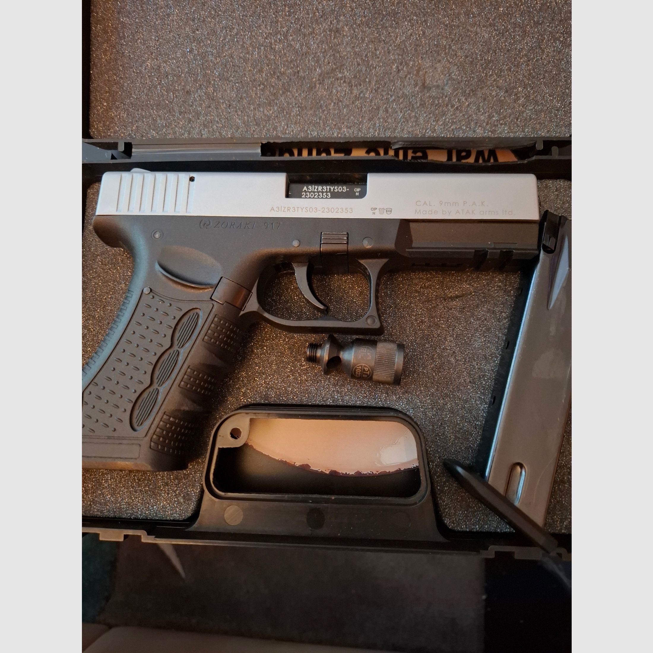 Zoraki 917 Titan 9mm P.A.K.   PTB  1073