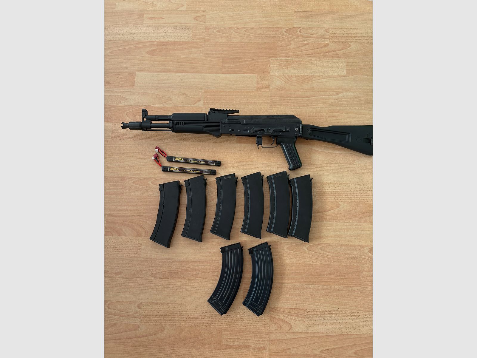 E&L AK 105 S-AEG Airsoft Waffe neuwertig 