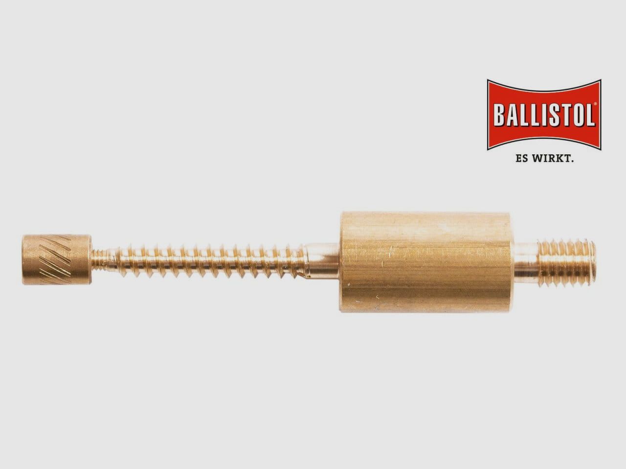 Ballistol brass adapter for 3 shotgun felt cleaners