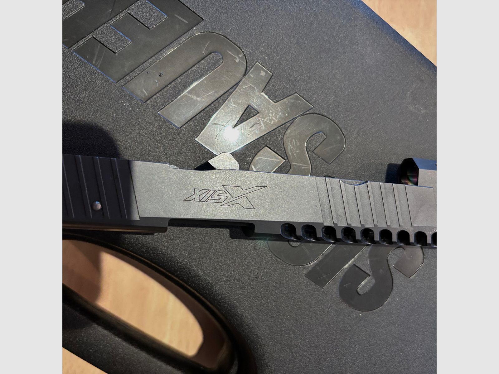 Sig Sauer P220xsix HBQ cal 45 avec système interchangeable 9mm Luger