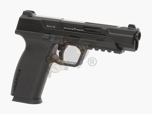 G&G Piranha Mk I GBB Airsoft Pistole in schwarz -F-