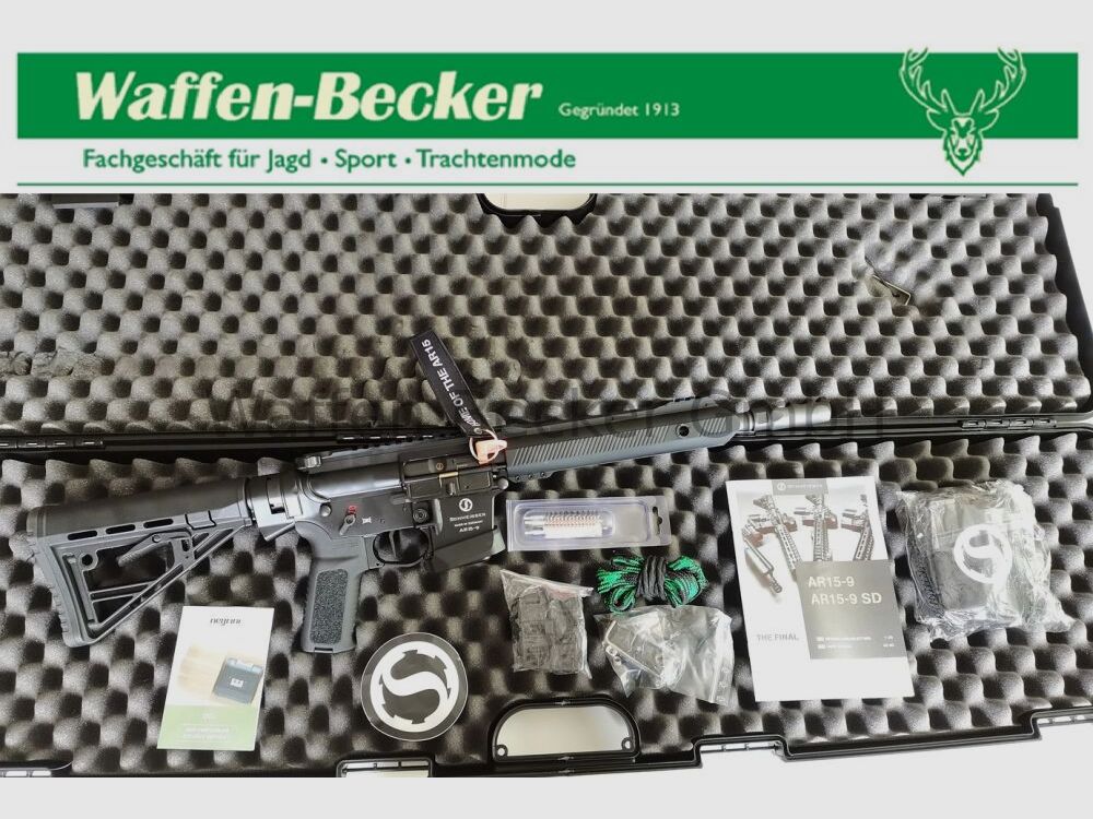 Schmeisser (Waffen Schumacher) AR15-9 S4F Sport Dynamic PCC Cal. 9mm Luger 10.5", black