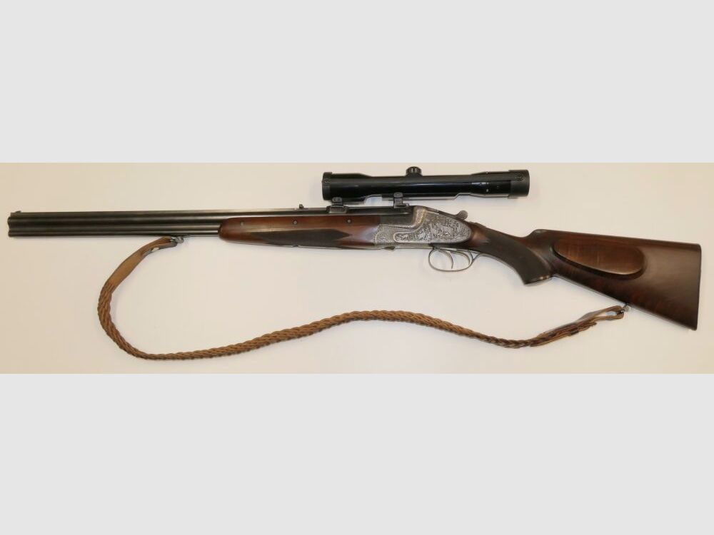 Merkel E313 mit jagdlichen Tiergravuren