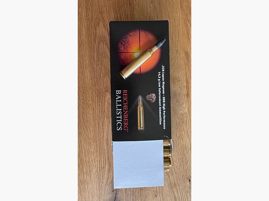 .338 Lapua Magnum precision ammunition – 220gr HDB – handloaded (Niedermeier) – 600 rounds