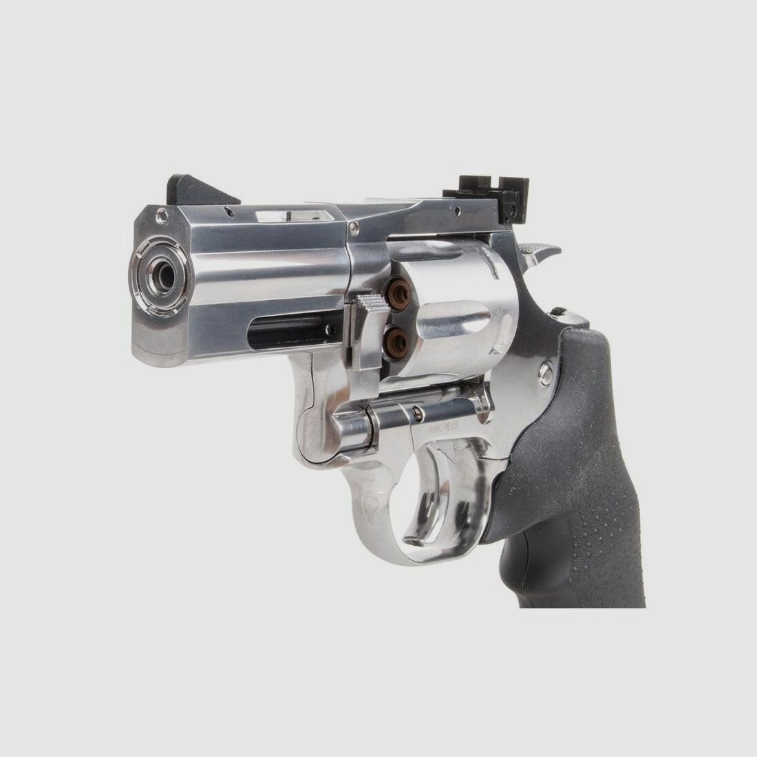 Dan Wesson 715 2,5" Argent 4,5mm BB Pression d'Air CO2