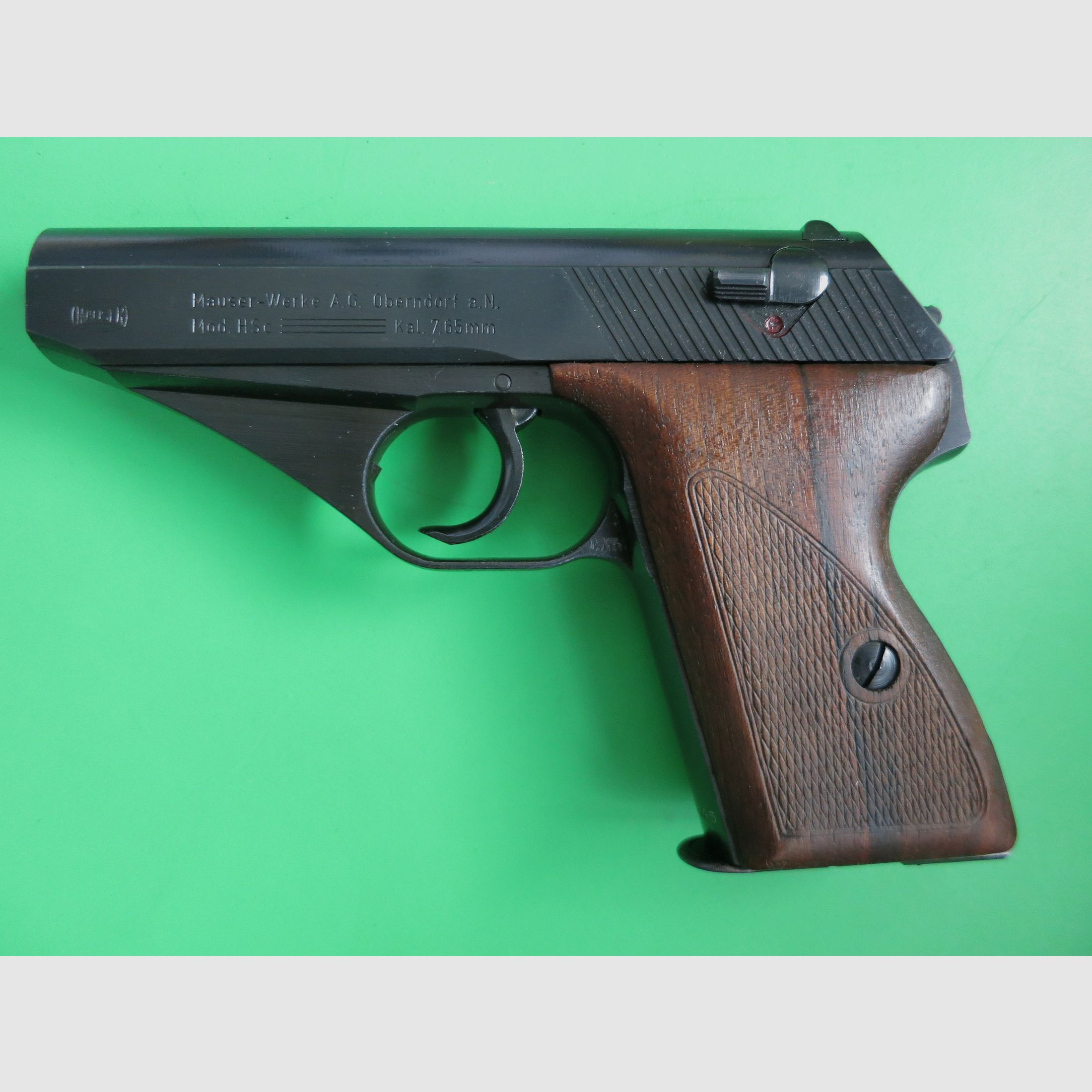 Mauser HSc, 7,65 mm Browning, Variante 5, WaA135 -Sammlerwaffe-     #30