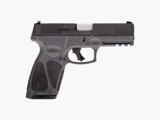 Selbstladepistole TAURUS G3 GREY/BK STEEL SIGHT (GRAUER RAHMEN, SCHWARZER VERSCHLUSS), Kal. 9x19mm, Lauf 4"/102mm