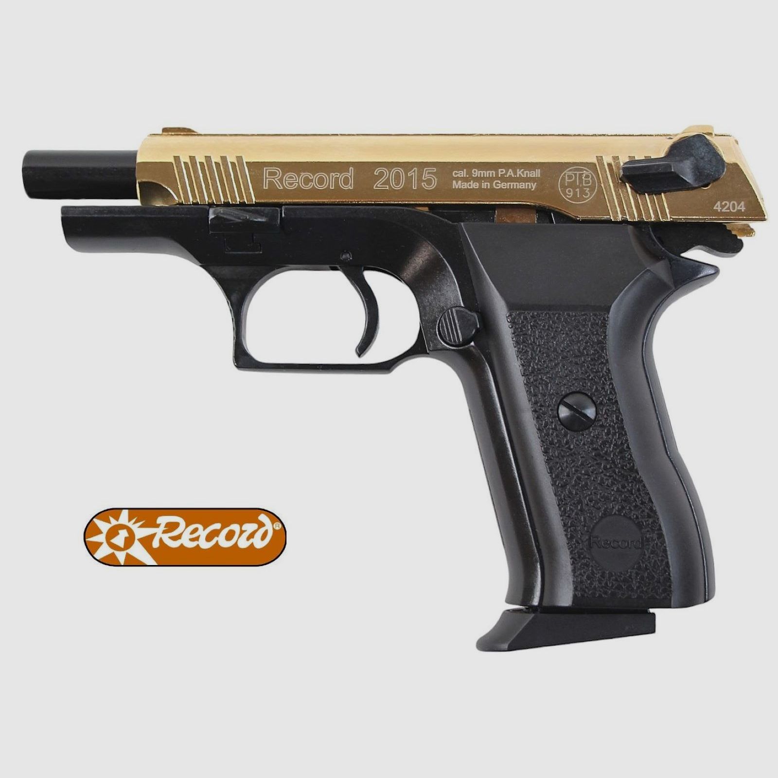 Record Mod. 2015 Schreckschusswapen 9mm Bicolor Gold