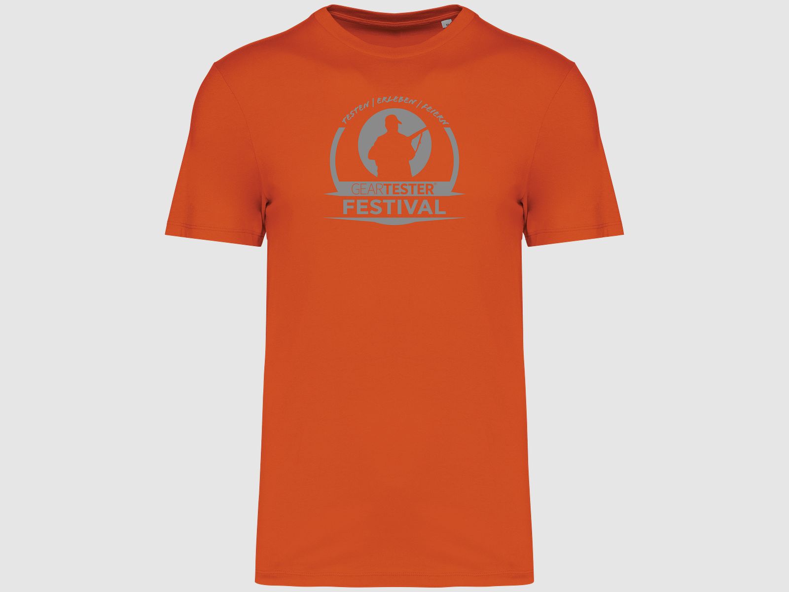 Geartester Festival Bio T-Shirt, großes Logo