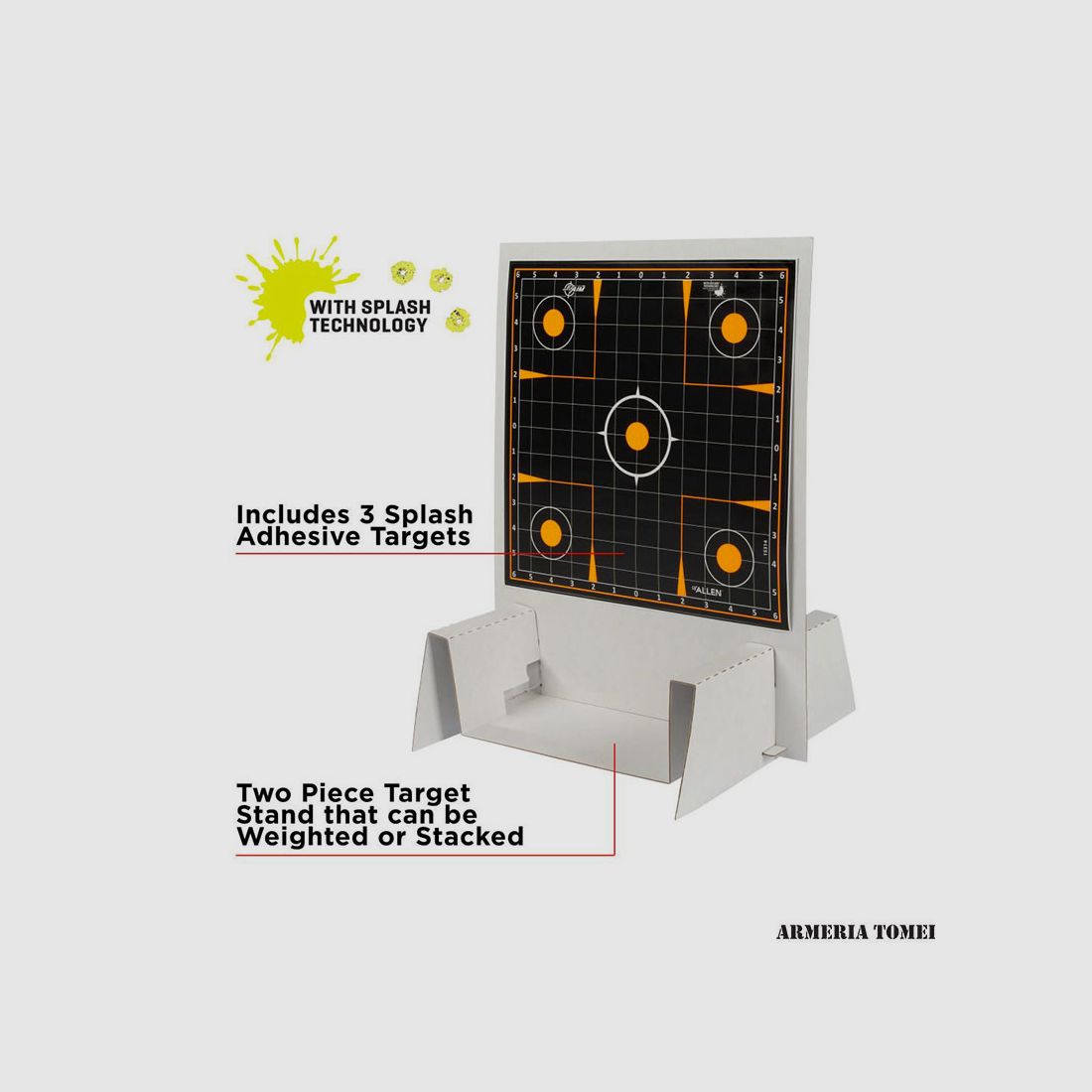 ALLEN – SPLASH ZIEL 12″ EINSCHIESSEN (15378), Bild 3 von 4