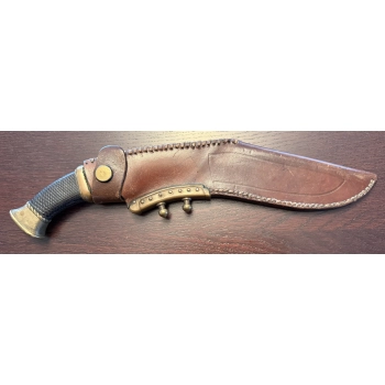 Kukri-Messer (Khukuri) mit Lederscheide, Bild 2 von 8
